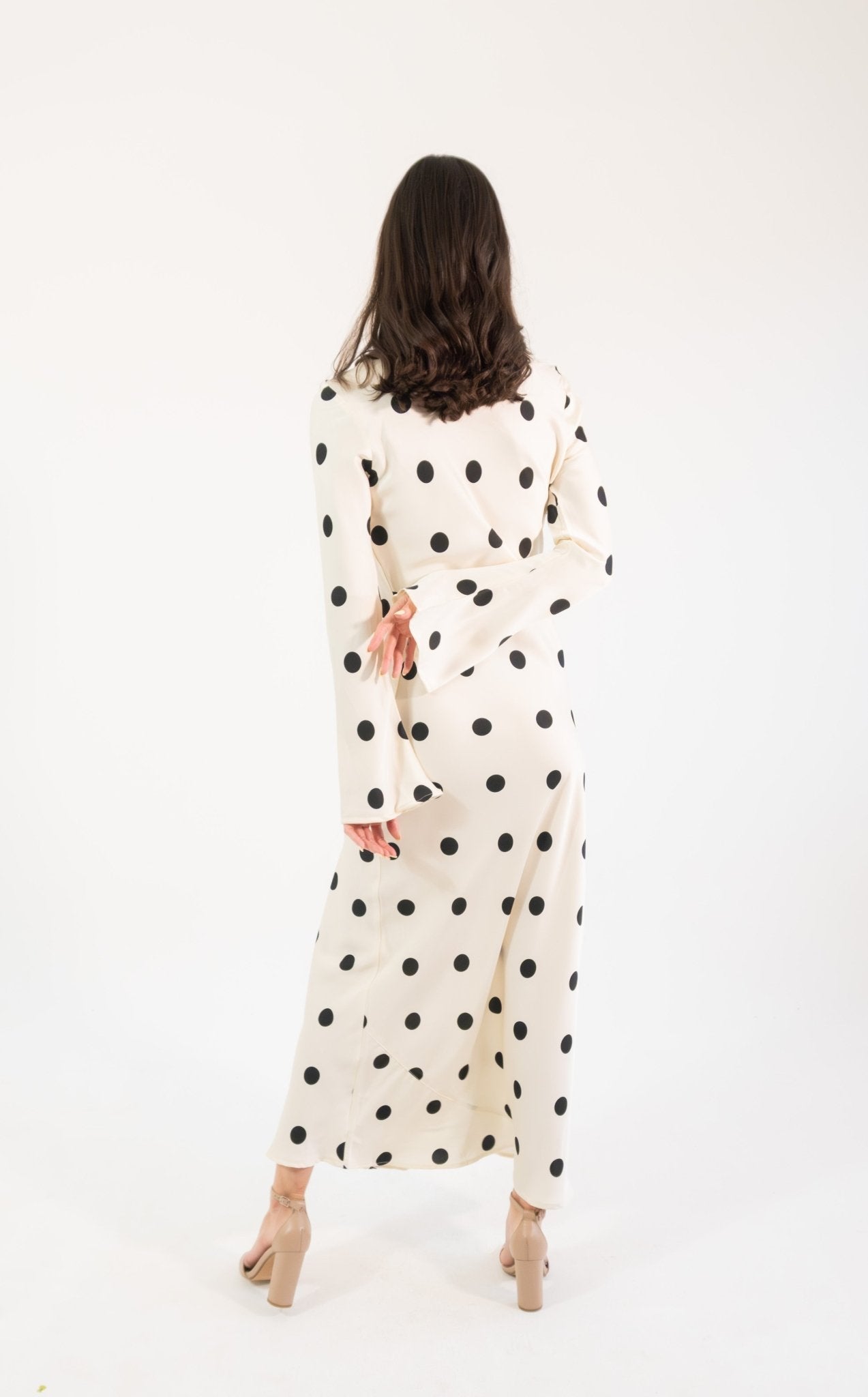 Georgie polka - blanco